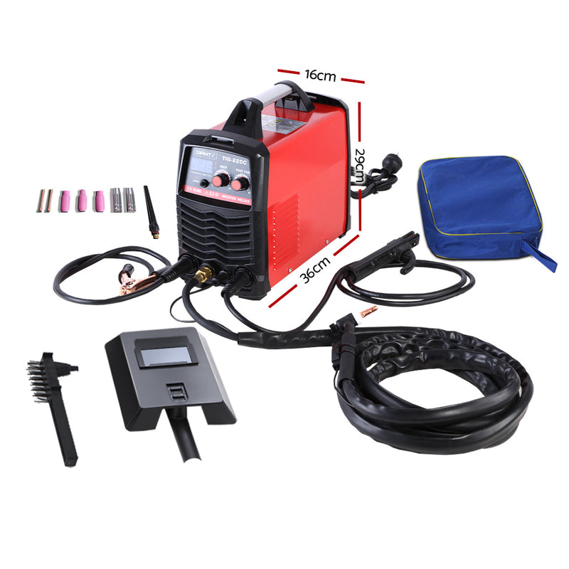 GIANTZ TIG Inverter Welder Portable MMA ARC Stick DC Gas Welding Machine 220Amp - Coll Online