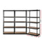 3x0.7M Warehouse Shelving Racking Storage Garage Steel Metal Shelves Rack - Coll Online