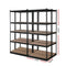 4x0.7M Warehouse Shelving Racking Storage Garage Steel Metal Shelves Rack - Coll Online