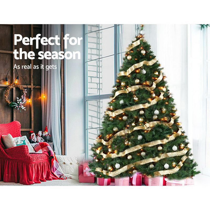 Jingle Jollys Christmas Tree 2.1M 6FT Xmas Decoration Green Home Decor 1584 Tips - Coll Online