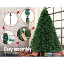 Jingle Jollys Christmas Tree 2.1M 6FT Xmas Decoration Green Home Decor 1584 Tips - Coll Online