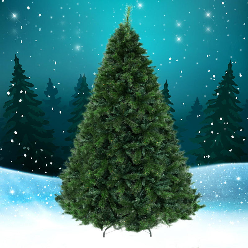 Jingle Jollys Christmas Tree 2.1M 6FT Xmas Decoration Green Home Decor 1584 Tips - Coll Online