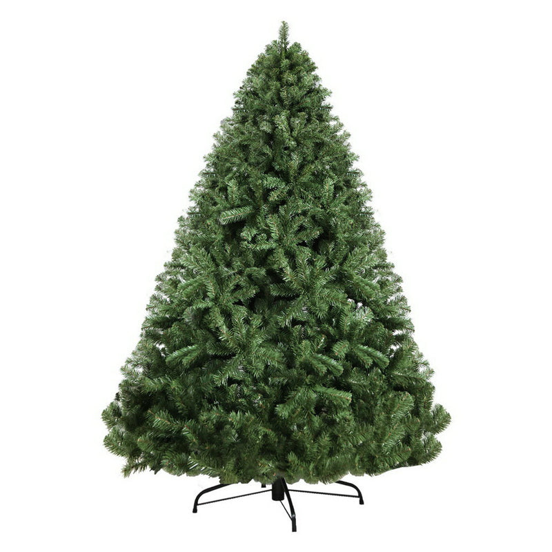 Jingle Jollys 2.1M 7FT Christmas Tree Xmas Decoration Home Decor 1250 Tips Green - Coll Online