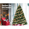 Jingle Jollys Christmas Tree 2.4M 8FT Xmas Decoration Green Home Decor 2100 Tips