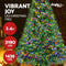 ingle Jollys Christmas Tree LED 2.4M 8FT Xmas Decorations Green Home Decor - Coll Online