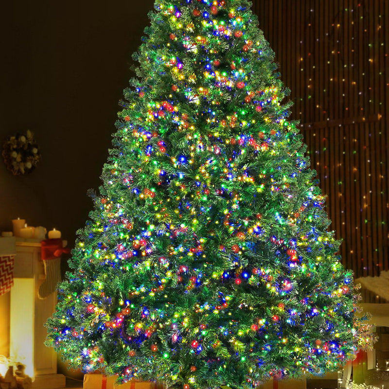 ingle Jollys Christmas Tree LED 2.4M 8FT Xmas Decorations Green Home Decor - Coll Online