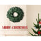 Jingle Jollys 60cm Christmas Wreath - Green - Coll Online