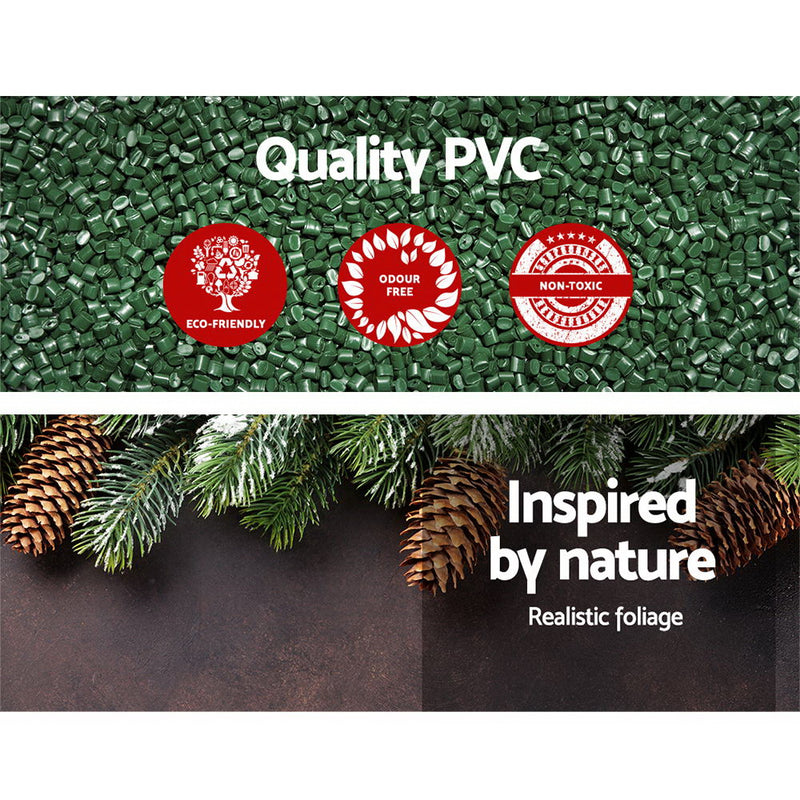 Jingle Jollys 60cm Christmas Wreath - Green - Coll Online