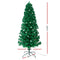 Jingle Jollys 2.4M 8FT LED Christmas Tree Xmas Optic Fiber Multi Colour Lights