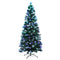 Jingle Jollys Christmas Tree 1.8M 6FT LED Xmas Multi Colour Lights Optic Fibre