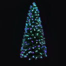 Jingle Jollys Christmas Tree 2.1M 7FT LED Xmas Multi Colour Lights Optic Fibre