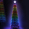 Jingle Jollys Christmas Tree 1.8M 298 LED Xmas Multi Colour Lights Optic Fibre