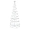 Jingle Jollys Christmas Tree 1.8M 320 LED Xmas Cold White Lights Optic Fibre