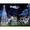 Jingle Jollys 1.85M LED Christmas Tree Lights Xmas 322 LED Cold White Optic Fiber - Coll Online