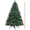 Jingle Jollys 6FT Christmas Snow Tree - Green - Coll Online