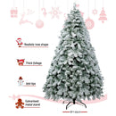 Jingle Jollys Snowy Christmas Tree 2.1M 7FT Xmas Decorations 859 Tips