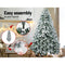 Jingle Jollys Snowy Christmas Tree 2.1M 7FT Xmas Decorations 859 Tips