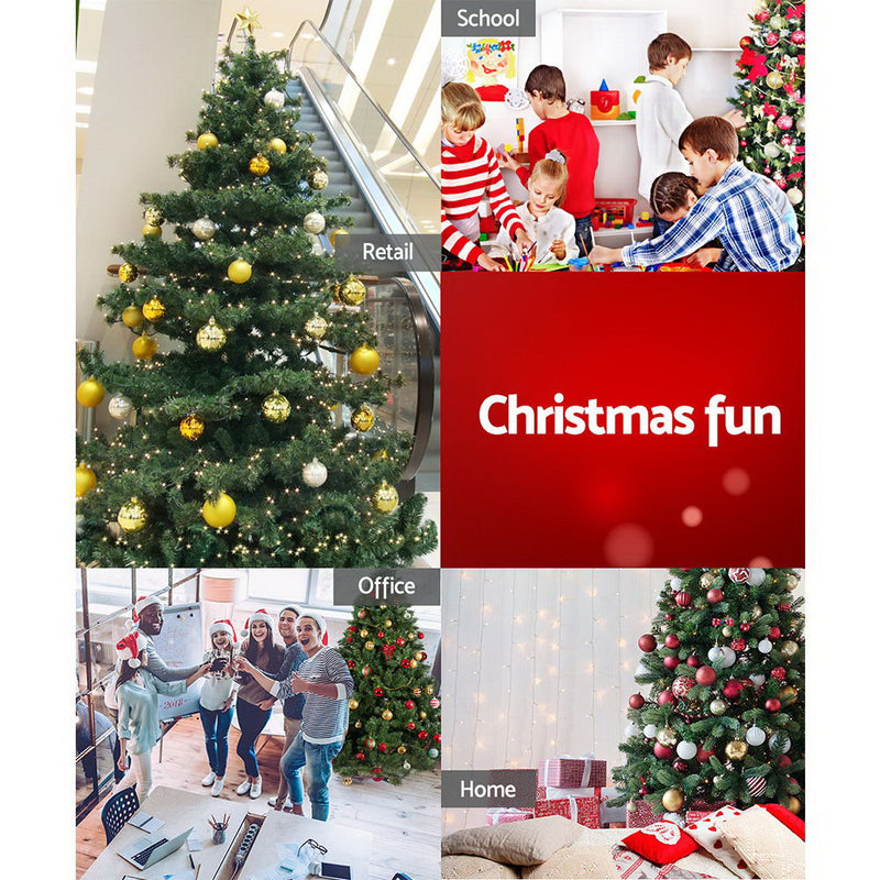 Jingle Jollys 8FT Christmas Tree - Green - Coll Online
