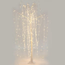 Jingle Jollys 1.8M LED Christmas Tree Willow Xmas Fibre Optic Warm White Lights