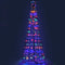 Jingle Jollys 3M LED Christmas Tree Lights 330 LED Xmas Multi Colour Optic Fiber - Coll Online