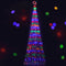 Jingle Jollys 5M LED Christmas Tree Optic Fiber Lights 750pc LED Multi Colour - Coll Online