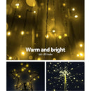 Jingle Jollys 5M LED Christmas Tree Optic Fiber Lights 750pc LED Warm White - Coll Online