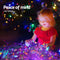 500 LED Solar Powered Christmas Lights 20M Multiple Colour - Coll Online