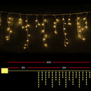 500 LED Solar Powered Christmas Lights 20M Warm White - Coll Online