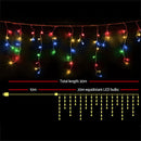 Coll 800 LED Christmas Icicle Lights Multi colour