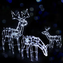 Jingle Jollys Christmas Motif Lights LED Rope Reindeer Waterproof Outdoor - Coll Online