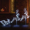 Jingle Jollys Christmas Motif Lights LED Rope Reindeer Waterproof Outdoor Xmas - Coll Online