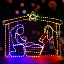Jingle Jollys Motifs Lights - Nativity Scene - Coll Online