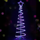 Jingle Jollys Christmas LED Motif Light 1.88M Tree Waterproof Colourful - Coll Online