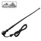 CAR ANTENNA AM/FM RADIO BLACK RUBBER DUCK WITH CABLE Suits 4x4 TRUCK CARAVAN - Coll Online