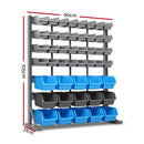 Giantz 47 Bin Storage Shelving Rack - Coll Online