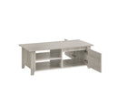 Coffee Table With Open Drawer In White Oak - Coll Online