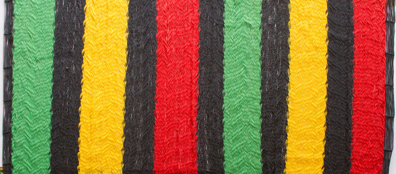 Queen Size Cotton Hammock in Rasta - Coll Online