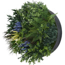 UV Lavender Fields 60cm Green Wall Disc (Black)