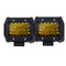2x 4 inch Spot LED Work Light Bar Philips Quad Row 4WD Fog Amber Reverse Driving - Coll Online