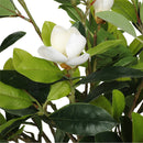 Faux White Flowering Magnolia Tree with Pot 130cm