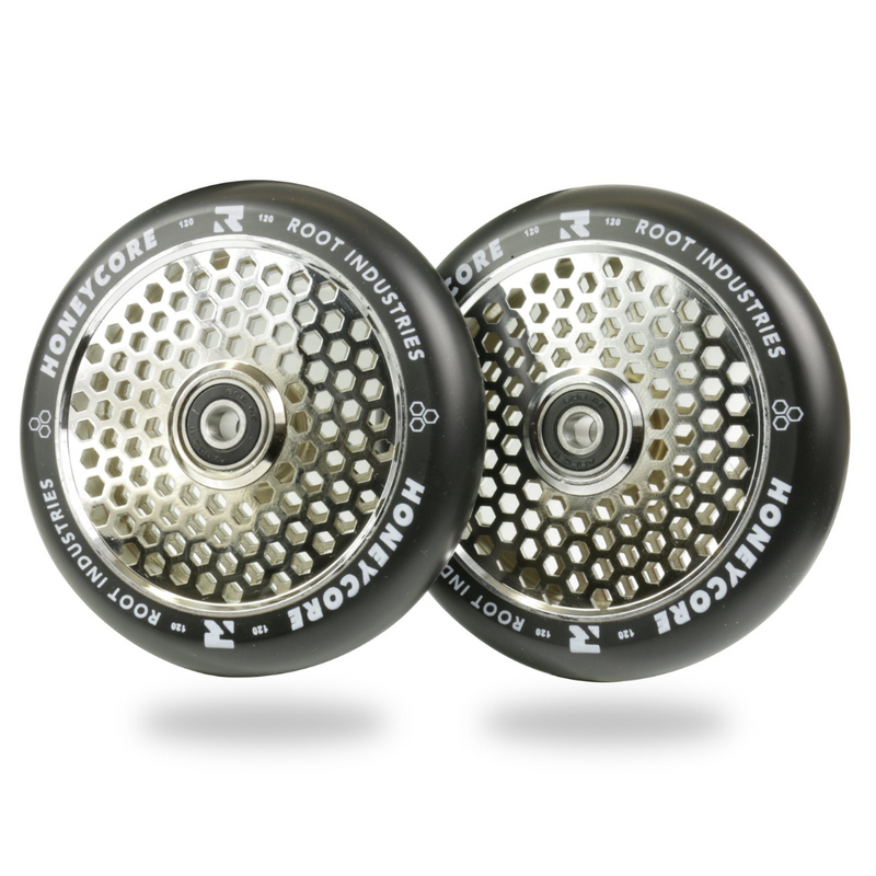 ROOT INDUSTRIES Honeycore Wheels 120mm Black / Mirror