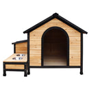 i.Pet Extra Large Wooden Pet Kennel with Storage - Coll Online