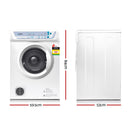 Devanti 6kg Clothes Tumble Dryer White - Coll Online