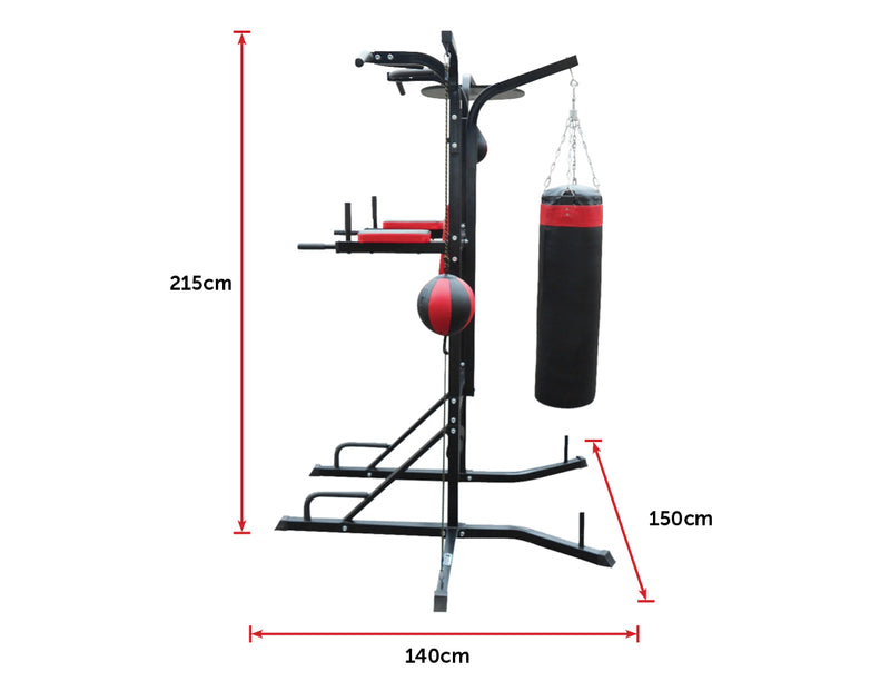 Power Boxing Station Stand Gym Speed Ball Punching Bag