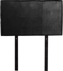 PU Leather Single Bed Headboard Bedhead - Black